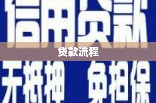 凤林贷款流程
