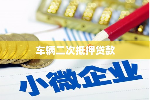 凤林车辆二次抵押贷款