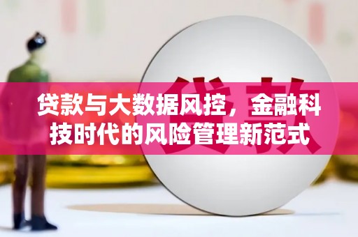 凤林贷款与大数据风控，金融科技时代的风险管理新范式