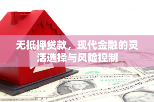 凤林无抵押贷款，现代金融的灵活选择与风险控制