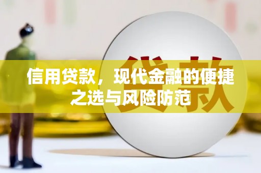 凤林信用贷款，现代金融的便捷之选与风险防范