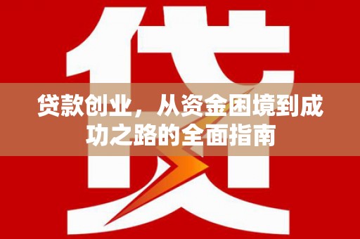 凤林贷款创业，从资金困境到成功之路的全面指南