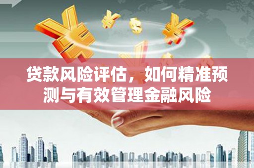凤林贷款风险评估，如何精准预测与有效管理金融风险