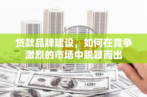 凤林贷款品牌建设，如何在竞争激烈的市场中脱颖而出