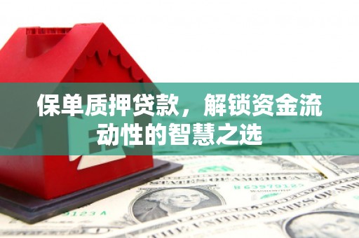凤林保单质押贷款，解锁资金流动性的智慧之选