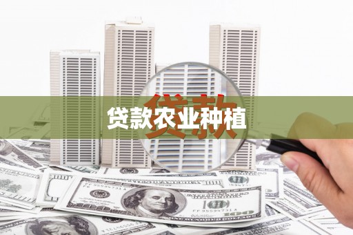 凤林贷款农业种植