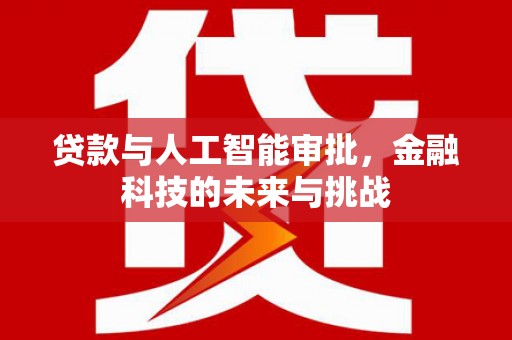 凤林贷款与人工智能审批，金融科技的未来与挑战