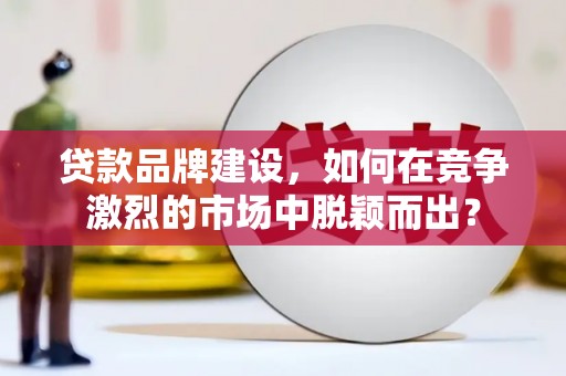 凤林贷款品牌建设，如何在竞争激烈的市场中脱颖而出？