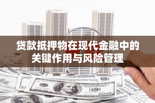 凤林贷款抵押物在现代金融中的关键作用与风险管理