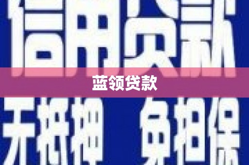 凤林蓝领贷款