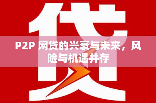 凤林P2P 网贷的兴衰与未来，风险与机遇并存